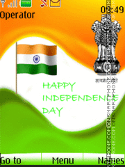 Independence Day tema screenshot
