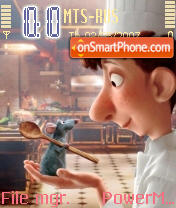Ratatouille tema screenshot
