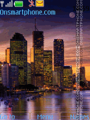Skyscrapers tema screenshot