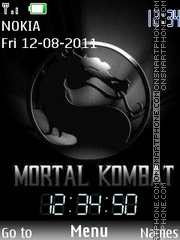 Скриншот темы Mortal Kombat
