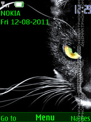Black Cat theme screenshot