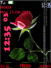 Red Rose theme screenshot