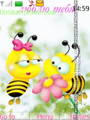 Capture d'écran Bees thème