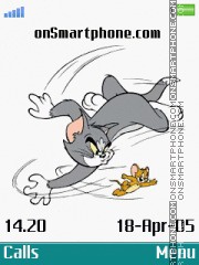 Tom & Jerry es el tema de pantalla