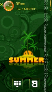 Summer tema screenshot