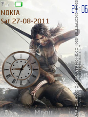 Capture d'écran Tomb Raider thème