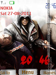 Capture d'écran Assassin's creed 2 thème