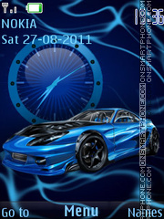 Blue tema screenshot