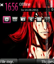Ichigo 10 tema screenshot