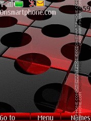Nokia red and black Theme-Screenshot