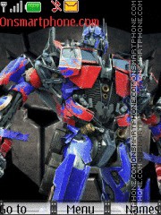 Transformers tema screenshot