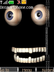Animated Eyes tema screenshot