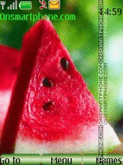 Capture d'écran Watermelon thème