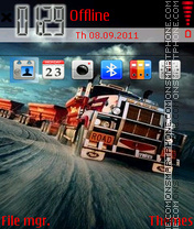 Capture d'écran Truck 04 thème