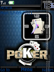 Poker By ROMB39 es el tema de pantalla