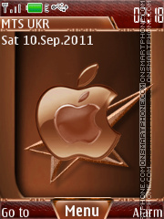 Apple theme es el tema de pantalla