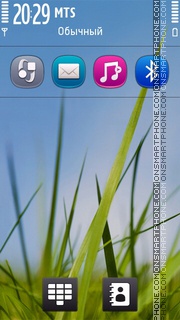 Nokia Black 05 tema screenshot