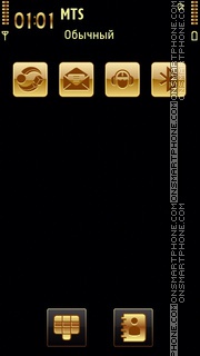 Gold Premium theme screenshot