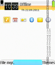 Capture d'écran Q Android 2.2 thème