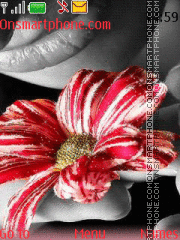 Flower In Hand tema screenshot