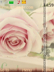 Capture d'écran Tenderness Rose thème