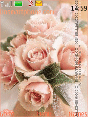Capture d'écran Roses Bouquet thème