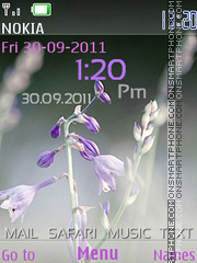 Lilly Swf tema screenshot