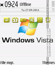 Скриншот темы Window Vista 03