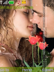 Capture d'écran Love Kiss thème