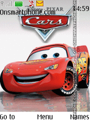 Cars tema screenshot