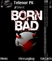 Born Bad tema screenshot