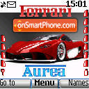Red Aurea theme screenshot
