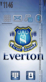 Скриншот темы Everton 01