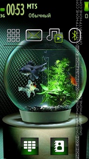 Aquarium v2 es el tema de pantalla