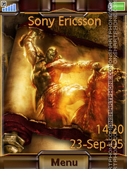 God Of War 09 theme screenshot