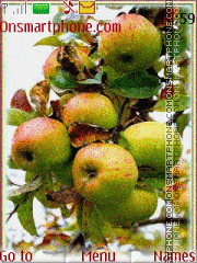 Capture d'écran Autumn Apples Smell thème