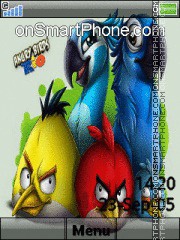 Angry Bird 03 theme screenshot