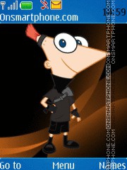 Capture d'écran Matt Orange Phineas thème