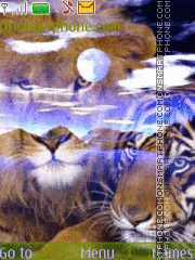 Capture d'écran Lion n Tiger thème