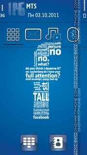 FaceBook 10 Theme-Screenshot