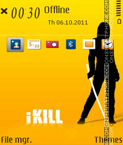 I Kill One Theme-Screenshot