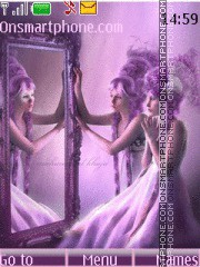 Capture d'écran Purple Fairy thème