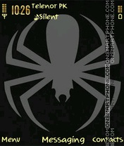 Capture d'écran Spider thème