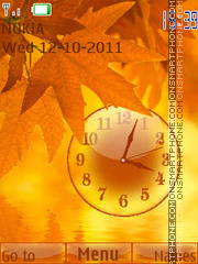 Autumn Colors tema screenshot