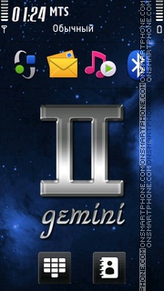 Скриншот темы Gemini 08