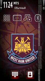 Capture d'écran Westham United thème