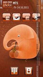 Little Elephant tema screenshot