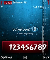 Скриншот темы Windows 8