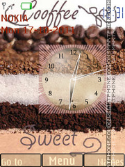 Capture d'écran Sweet coffee-flash thème