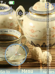 Скриншот темы Morning tea-flash